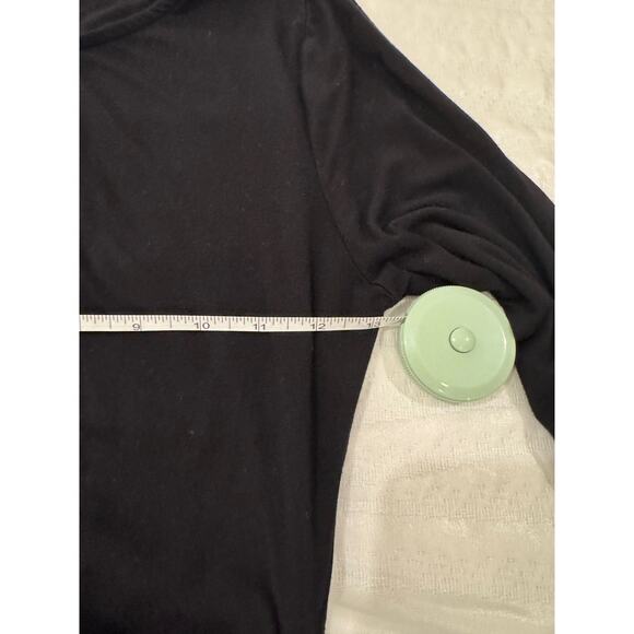 Melrose and Market Bodycon Dress Women’s Medium Black Minimalist Clean Girl - Picture 7 of 14